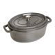 5. Garnek żeliwny owalny STAUB 40509-317-0 - grafitowy 4.2 ltr