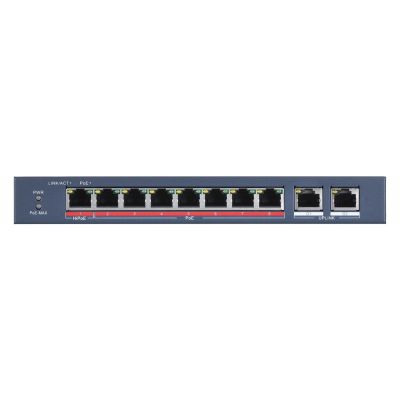 7. SWITCH POE HIKVISION DS-3E0310HP-E 10-PORTOWY