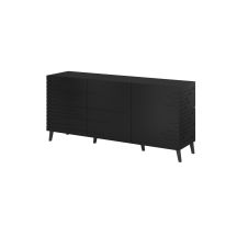 Komoda NOVA 155x40x72 czarny mat