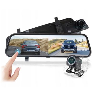 10. Wideorejestrator lusterko MBG LINE HS900 PRO Sony+ adapter parkingowy