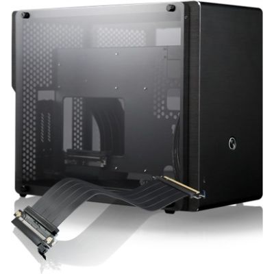 7. RAIJINTEK Ophion M Evo TGS Midi Tower Czarny, Przezroczysty