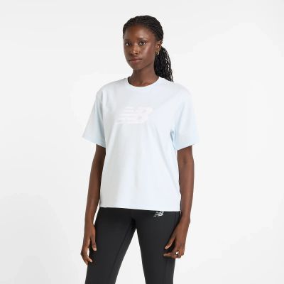 4. Koszulka New Balance Sport Jersey Relaxed Logo W WT43583IB