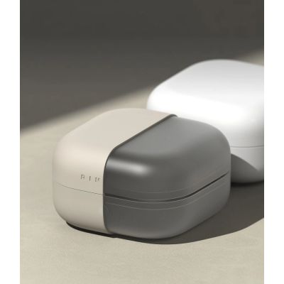 3. Etui Ringke Silicone Case na Samsung Galaxy Buds 4 / 4 Pro - beżowe