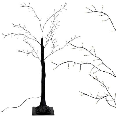 2. DRZEWKO DEKORACYJNE 240LED 180CM BLACK LUCA