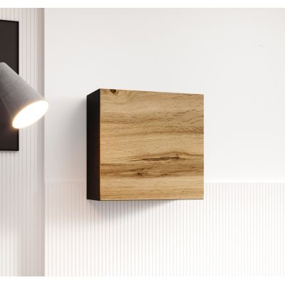 3. Witryna VIGO kwadrat 50/50/30 czarny/dąb wotan