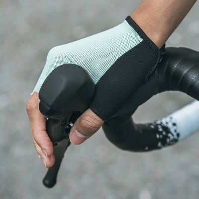 5. Rękawiczki rowerowe Wozinsky WRR-02M rozmiar M - szare