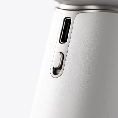 16. Mini wentylator Jisulife Handheld Fan Pro1 Mini 4250 mAh USB-C przenośny wiatraczek dmuchawa - biały