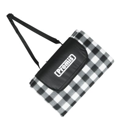 5. PROMIS KOC PIKNIKOWY,CZARNA KRATA, 200 CM X 200 CM