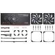 3. Wentylator NOCTUA 140mm NF-A14x25 G2 PWM Sx2 PP chromax black