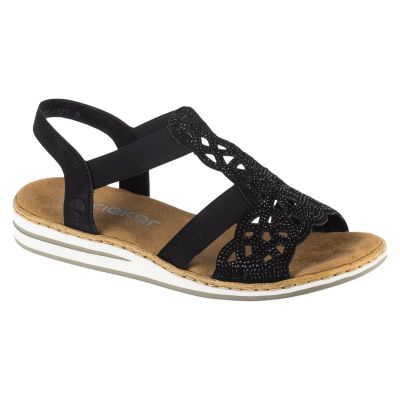 Rieker Sandals V0646-00 Czarne 36