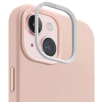 3. Etui UNIQ Lino Hue Magclick Charging do iPhone 15 - różowe