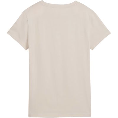 2. Koszulka damska Puma Ess Centered Cat Logo Tee jasnobeżowa 692916 82