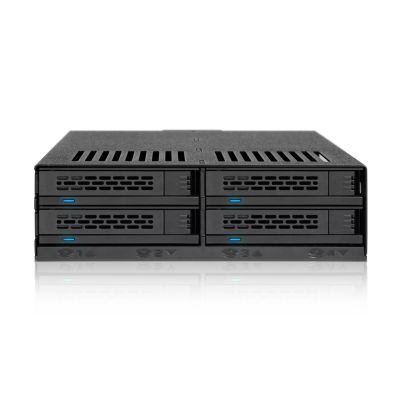 9. Stacja dokująca Icy Dock MB324SP-B, 0 TB, Serial ATA, Serial ATA II, Serial ATA III, Serial Attached SCSI (SAS), 440 g, Komputer stacjonarny