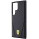 6. Etui Ferrari Hot Stamp V Lines MagSafe na Samsung Galaxy S24 Ultra - czarne