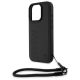 5. Etui BMW Signature Leather Wordmark Cord na iPhone 16 Pro Max - czarne
