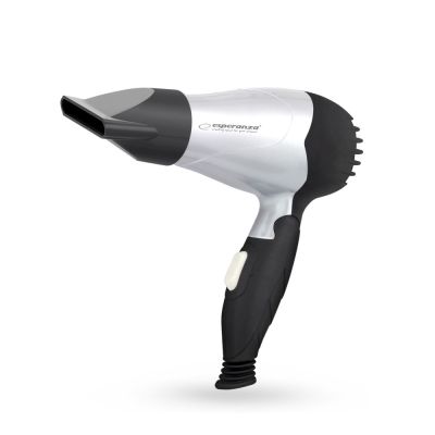 10. Suszarka do włosów Esperanza Venus EBH002S (850W; kolor czarny)
