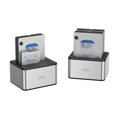 11. Digitus Stacja dokująca USB 3.0 z dwoma dyskami twardymi SATA 2,5"/3,5