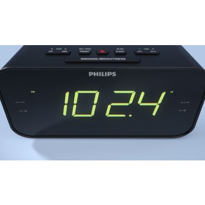 12. Philips TAR3306/12 budzik Cyfrowy budzik Czarny