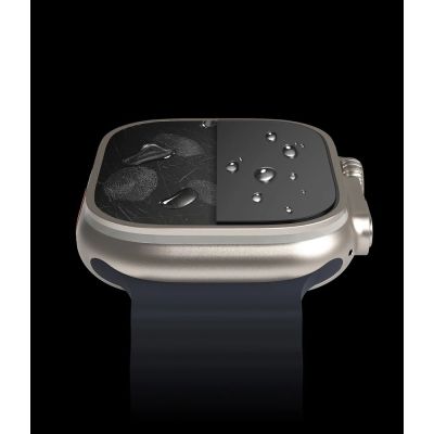 9. Szkło hartowane Ringke ID FC Glass 4-pack na Apple Watch Ultra 1 / 2 (49 mm)