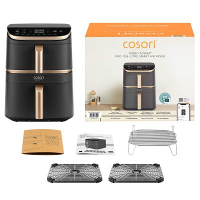 3. Frytownica 10,8L Cosori Airfryer Turbo Tower Pro Smart CAF-DC123S-DEUR