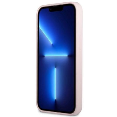 5. Etui Guess Silicone Triangle na iPhone 13 Pro / 13 6,1" - fioletowe