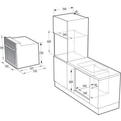 4. Piekarnik GORENJE BO6635E01BG
