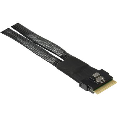 3. Inter-Tech SFF-8654 8i - 2x SFF-8643 24 Gbit/s Czarny
