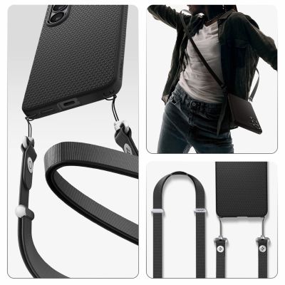 21. Etui Spigen Liquid Air na Samsung Galaxy S26+ - czarny mat