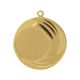 6. Medal złoty ogólny z miejscem na emblemat 25 mm stalowy