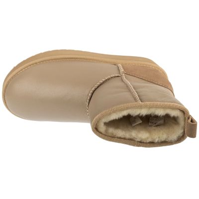 3. EMU Australia Stinger Mini Flatform Leather W13189-SAND Czerwone 37