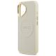 6. Etui Guess Peony Hot Stamp MagSafe na iPhone 17 - beżowe