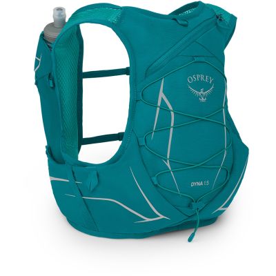 2. Kamizelka biegowa damska OSPREY Dyna 1.5 w/Flasks Verdigris Green WM