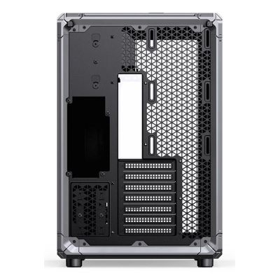 49. Jonsbo X400 PC-Gehäuse, Midi-Tower, ATX, Tempered Glass - grau