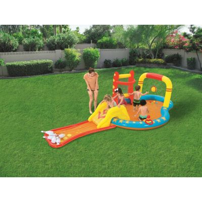 25. Bestway 53068 Dmuchany Plac zabaw 435x213x117cm