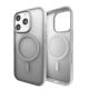 9. Etui silikonowe Puro Gradient MagSafe do iPhone 16 Pro - srebrne