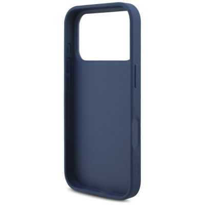 7. Etui Guess 4G Big Logo na iPhone 17 Pro / 18 Pro - niebieskie