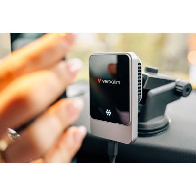 10. Verbatim Charge 'n' Drive Smartfon Czarny USB Bezprzewodowe ładowanie Szybkie ładowanie Automatyczna