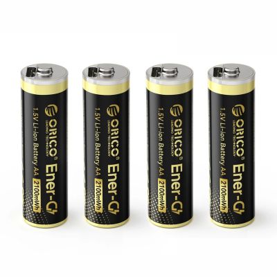 Bateria litowa Orico Ener-G EG5C 1,5 V 2100mWh akumulator AA USB-C 4 szt.