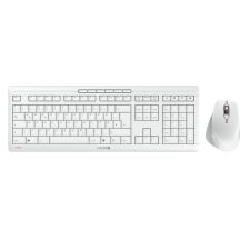 CHERRY JD-8550DE-0 klawiatura Dołączona myszka Dom/Biuro RF Wireless QWERTZ Niemiecki Biały