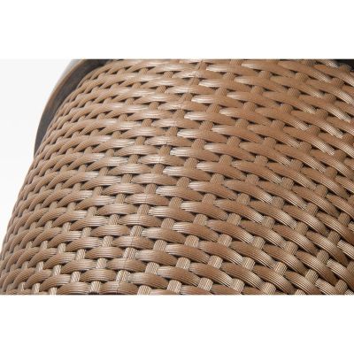 2. DONICZKA PLASTIKOWA RATANOWA ŚR.30,5CM SASKA GARDEN