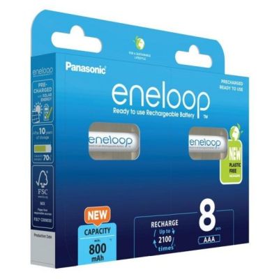 2. PANASONIC ENELOOP AAA 800 mAh 8 szt