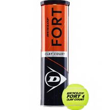 Piłki do tenisa ziemnego Dunlop Fort Clay Court 4szt 601613