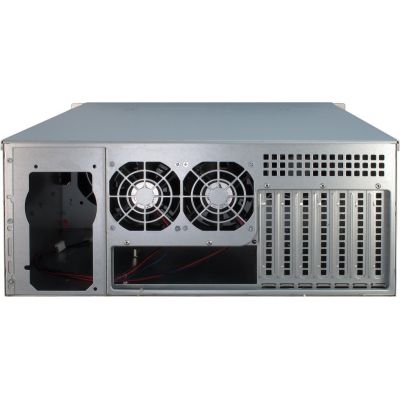 6. Inter-Tech 4U-4424 Rack Czarny, Srebrny