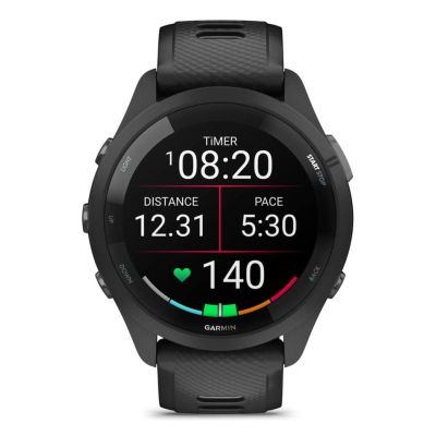 18. Zegsrek Garmin Forerunner 265 46mm Czarny