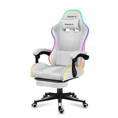 19. Fotel gamingowy Huzaro Force 4.7 RGB White