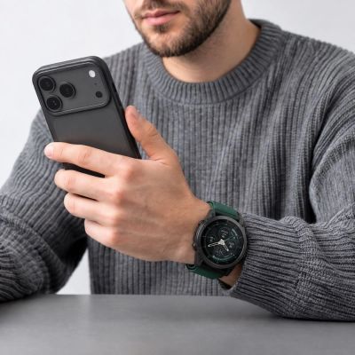 4. Pasek Tech-Protect NylonLoop na Garmin Fenix 5X / 5X Plus / 6X / 6X Pro / 7X / 8 / 8 Pro / 9 / 9 Pro (51 mm) - zielony