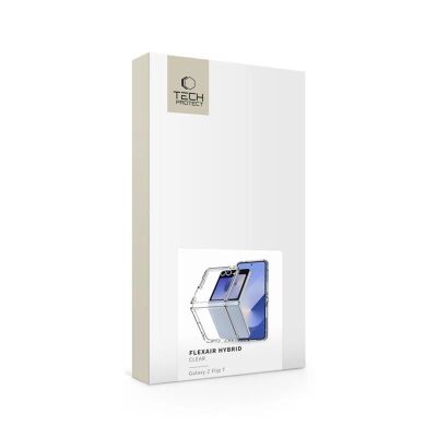 4. Etui Tech-Protect FlexAir Hybrid na Samsung Galaxy Z Flip 7 - przezroczyste