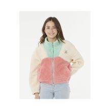 Bluza RIP CURL BLOCK PARTY POLAR FLEECE-GIRL różowa