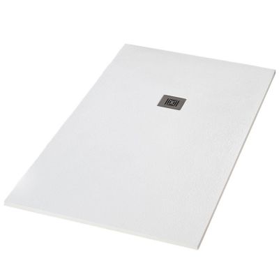 SHOWER TRAY MASTERJERO 120X80 WHITE MATT