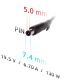 3. Zasilacz sieciowy Akyga AK-ND-57 do notebooka DELL (19,5 V; 6,75 A; 130W; 7.4 mm x 5 mm)